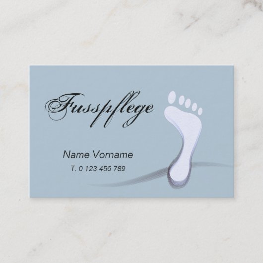 Carte De Visite de l'UE (Devant)