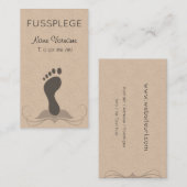 Carte De Visite de l'UE (Devant / Derrière)