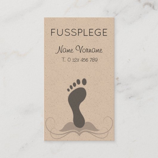 Carte De Visite de l'UE (Devant)