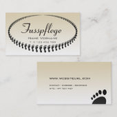 Carte De Visite de l'UE (Devant / Derrière)