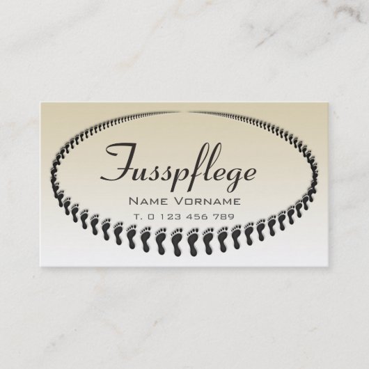 Carte De Visite de l'UE (Devant)