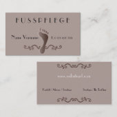 Carte De Visite de l'UE (Devant / Derrière)