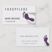 Carte De Visite de l'UE (Devant / Derrière)