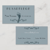 Carte De Visite de l'UE (Devant / Derrière)