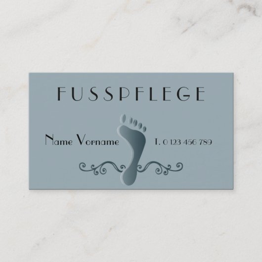 Carte De Visite de l'UE (Devant)