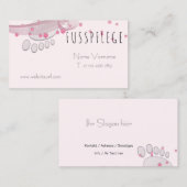 Carte De Visite de l'UE (Devant / Derrière)