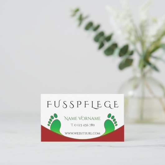 Carte De Visite de l'UE (Debout devant)