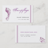 Carte De Visite de l'UE (Devant / Derrière)