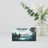Carte de visite de Lumberjack Tree Service (Debout devant)