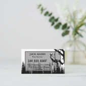 Carte de visite de Lumberjack Tree Service (Debout devant)