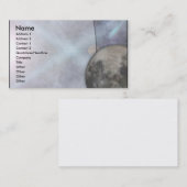 Carte de visite de lune (Devant / Derrière)