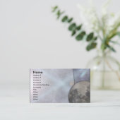 Carte de visite de lune (Debout devant)