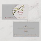 Carte de visite de lunettes (Devant / Derrière)