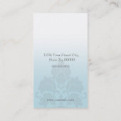 Carte de visite de lustre de damassé (Dos)