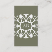 Carte de visite de lustre - mousse (Dos)