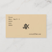 Carte de visite de lutte contre les rongeurs et le (Dos)