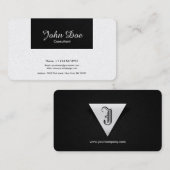 Carte de visite de luxe (Devant / Derrière)