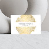 Carte De Visite de luxe artistique effet bois