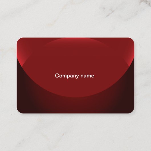 Carte de visite de luxe rouge (Dos)