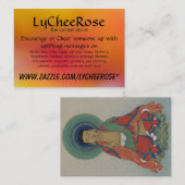 Carte de visite de LyCheeRose (Devant / Derrière)