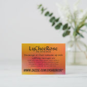 Carte de visite de LyCheeRose (Debout devant)