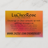 Carte de visite de LyCheeRose (Devant)