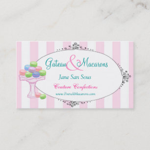 Carte de visite de Macarons