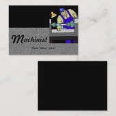 Carte de visite de machiniste (Devant / Derrière)