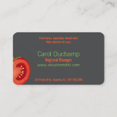 carte de visite de magasin (Dos)