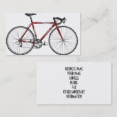 Carte de visite DE MAGASIN À VÉLOS (Devant / Derrière)