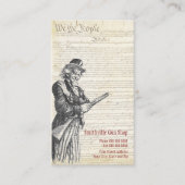 Carte de visite de magasin d'armes à feu (Devant)