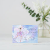 Carte de visite de magasin de danse (Debout devant)