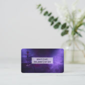 Carte de visite de magasin de fumée (Debout devant)