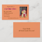 Carte de visite de magasin de métier (Devant / Derrière)