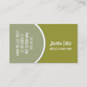 Carte de visite de magasin de meubles (Dos)