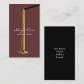 Carte de visite de magasin de nouille (Devant / Derrière)