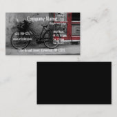 Carte de visite de magasin de vélo (Devant / Derrière)