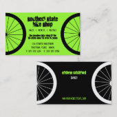 Carte de visite de magasin de vélo (Devant / Derrière)