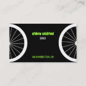 Carte de visite de magasin de vélo (Dos)