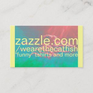 carte de visite de magasin de zazzle