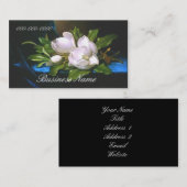 Carte de visite de magnolia (Devant / Derrière)