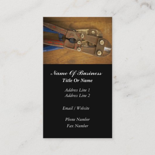 Carte de visite de main-d'oeuvre qualifiée (Devant)