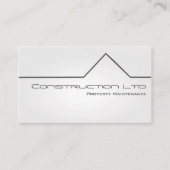 Carte de visite de maintenance des propriétés Whit (Devant)