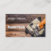 Carte de visite de maintenance Handyman (Devant)