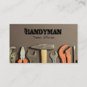 Carte de visite de maintenance Handyman (Devant)