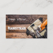 Carte de visite de maintenance Handyman (Devant)