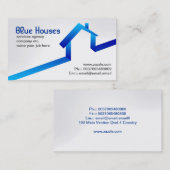 carte de visite de maison (Devant / Derrière)