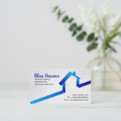 carte de visite de maison (Debout devant)