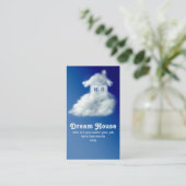 carte de visite de maison pour le vrai agent (Debout devant)