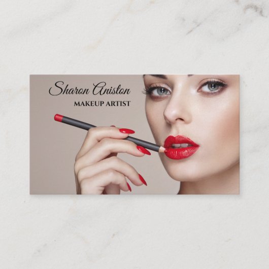 Carte de visite de Makeup & Beauty Salon (Devant)